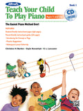 Alfred's Teach Your Child to Play Piano, Book 1 Cover Image
