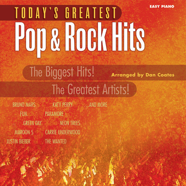 Today's Greatest Pop & Rock Hits Cover Image