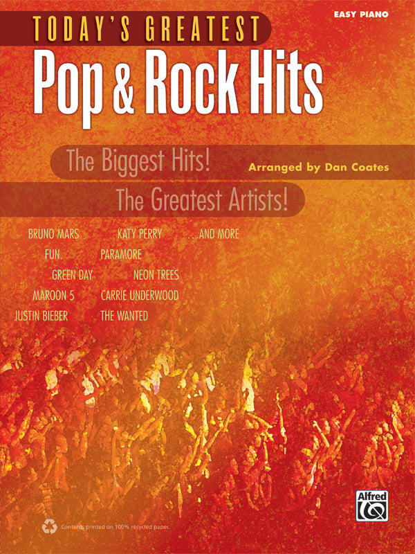 Today's Greatest Pop & Rock Hits Cover Image