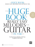 The Huge Book of Really Easy Melodies for Guitar in TAB Cover Image