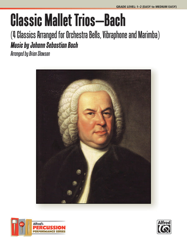 Classic Mallet Trios---Bach: Bells Sheet Music Preview