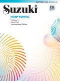 Suzuki Harp School Harp Part & CD, Volume 4 Cover Image