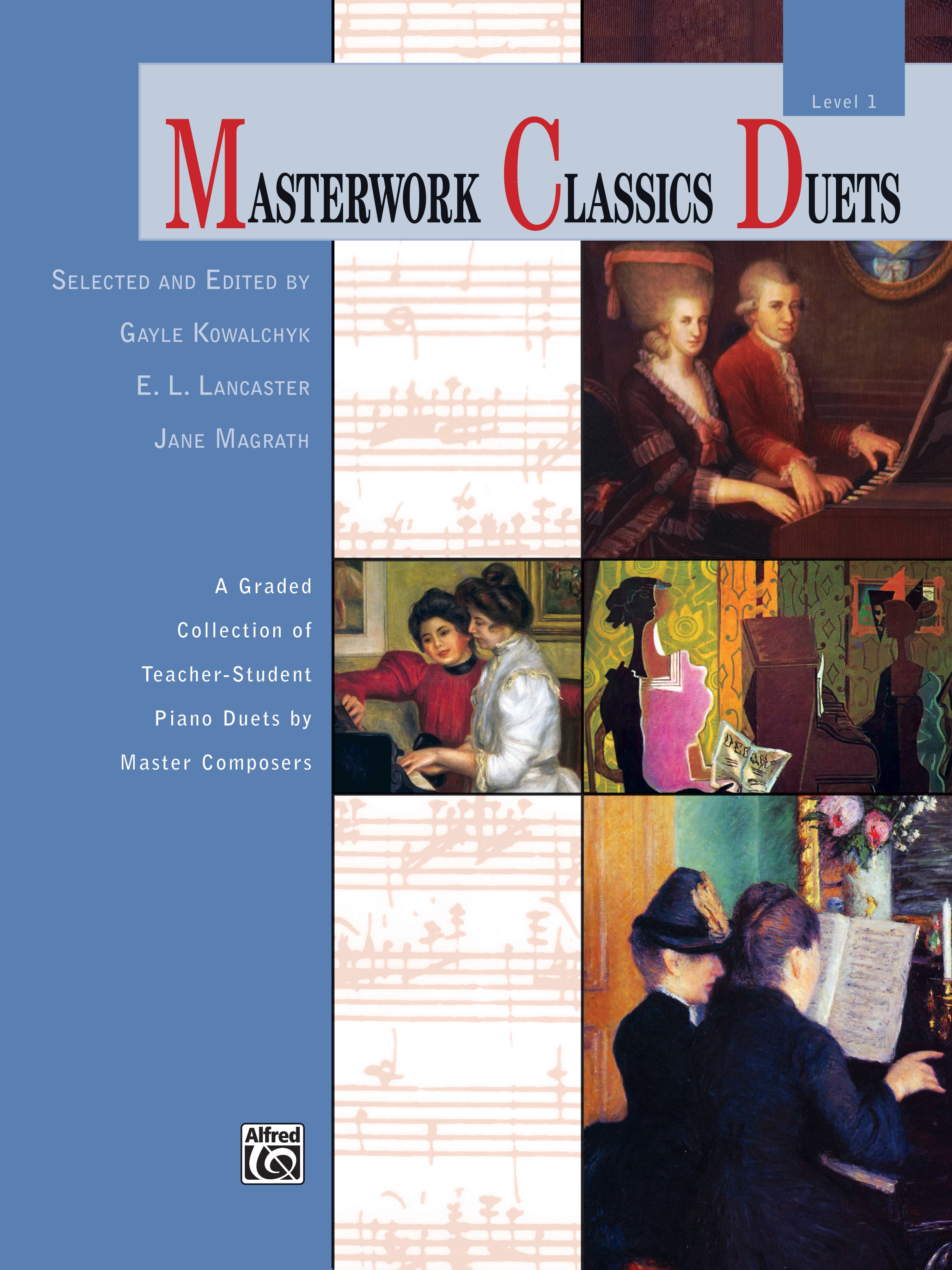 Masterwork Classics Duets, Level 1 Cover Image