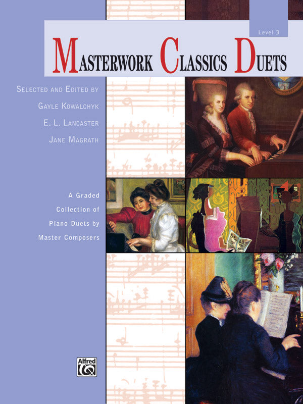 Masterwork Classics Duets, Level 3 Cover Image