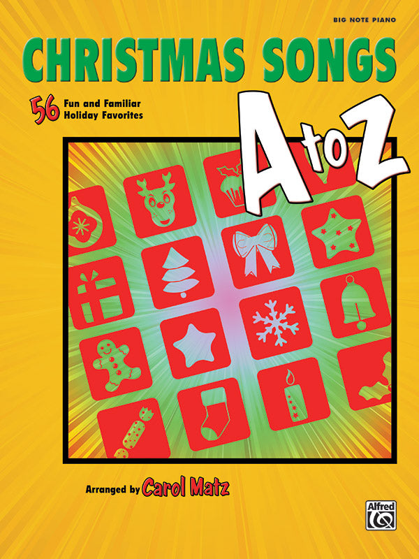 Christmas Songs A to Z Cover Image