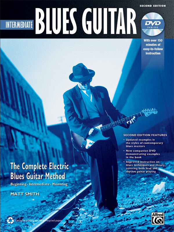 The Complete Blues Guitar Method: Intermediate Blues Guitar (Second Edition) Cover Image