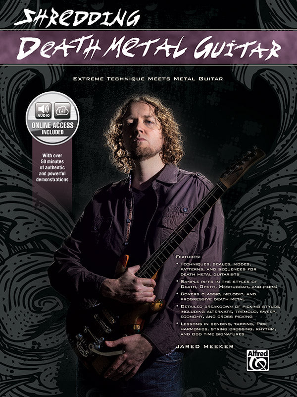 Shredding Death Metal Guitar: Extreme Technique Meets Metal Guitar Sheet Music Preview