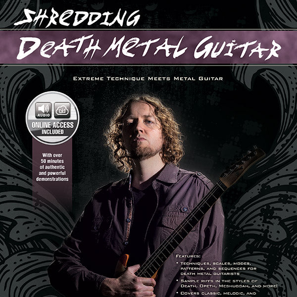Shredding Death Metal Guitar Cover Image