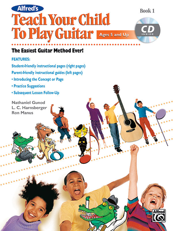 Alfred's Teach Your Child to Play Guitar, Book 1 Cover Image