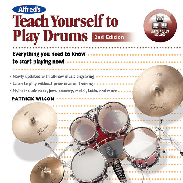 Alfred's Teach Yourself to Play Drums (2nd Edition) Cover Image