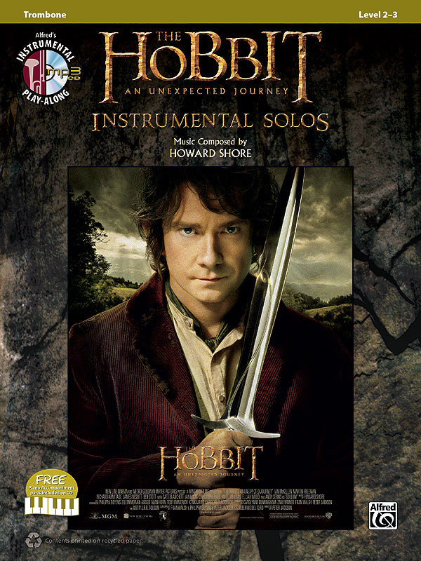 <i>The Hobbit: An Unexpected Journey</i> Instrumental Solos Cover Image