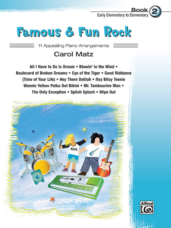 Famous & Fun Rock, Book 2 Cover Image