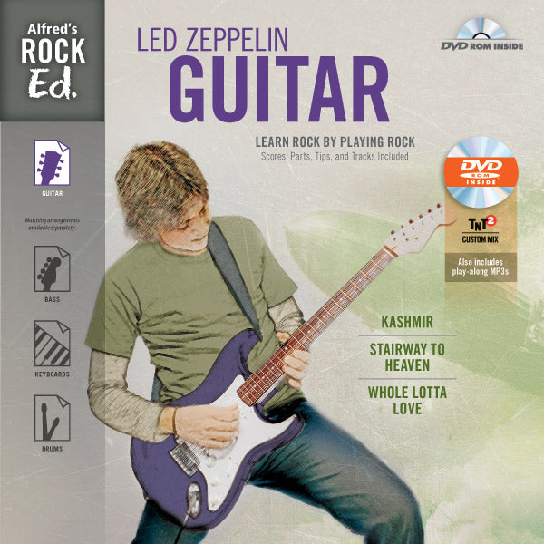 Alfred's Rock Ed.: Led Zeppelin Guitar Cover Image