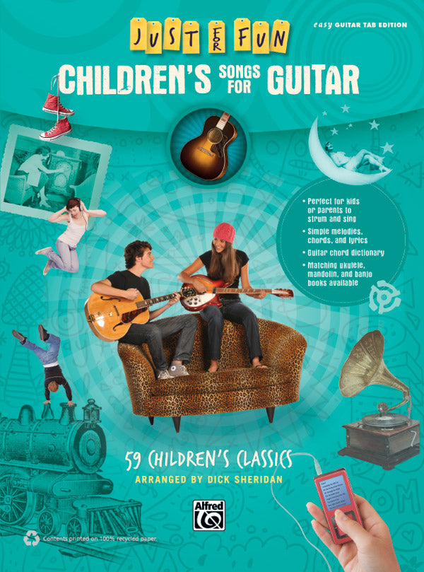 Just for Fun: Children's Songs for Guitar Cover Image