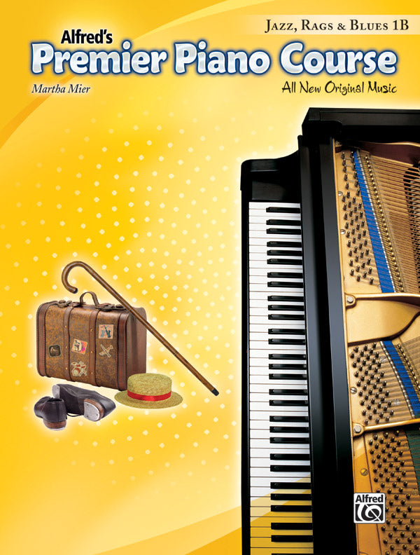 Premier Piano Course, Jazz, Rags & Blues 1B Cover Image