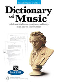 Mini Music Guides: Dictionary of Music Cover Image