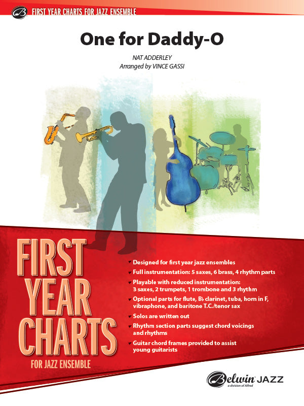 One for Daddy-O: Vibraphone Sheet Music Preview