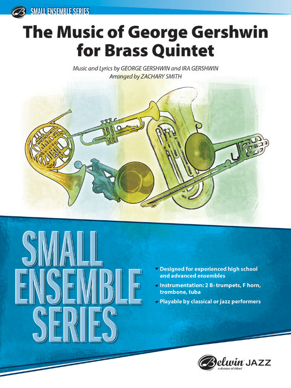 The Music of George Gershwin for Brass Quintet Cover Image