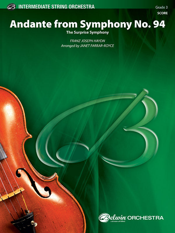 Andante from Symphony No. 94 Sheet Music Preview
