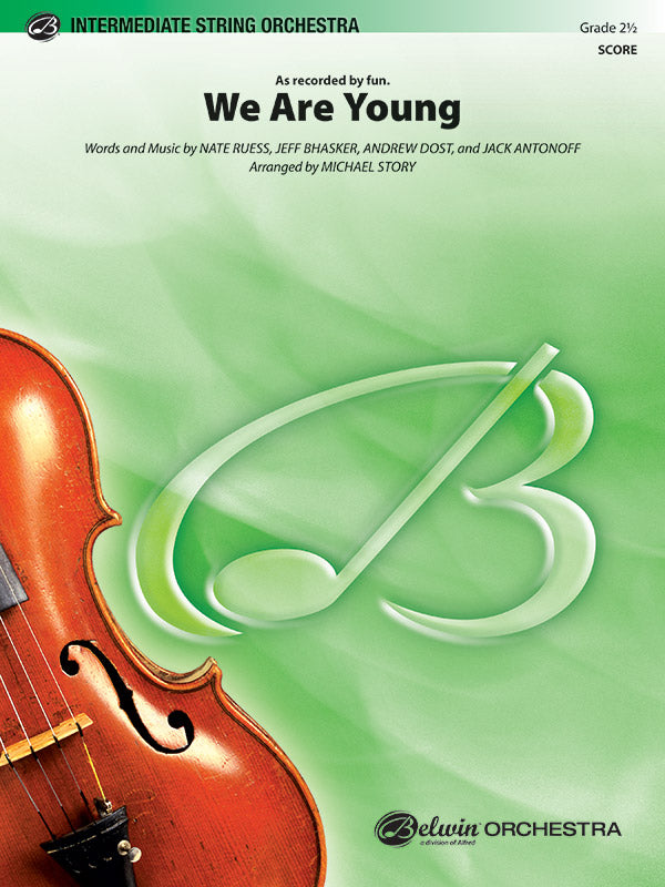 We Are Young Sheet Music Preview