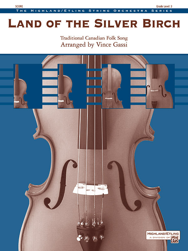 Land of the Silver Birch: 1st Violin Sheet Music Preview