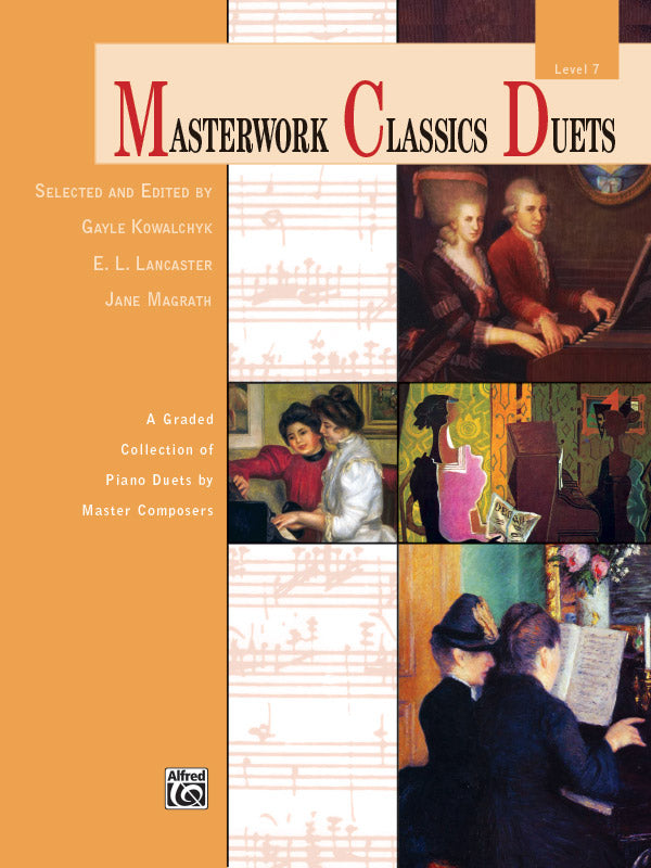 Masterwork Classics Duets, Level 7: A Graded Collection of Piano Duets by Master Composers Sheet Music Preview