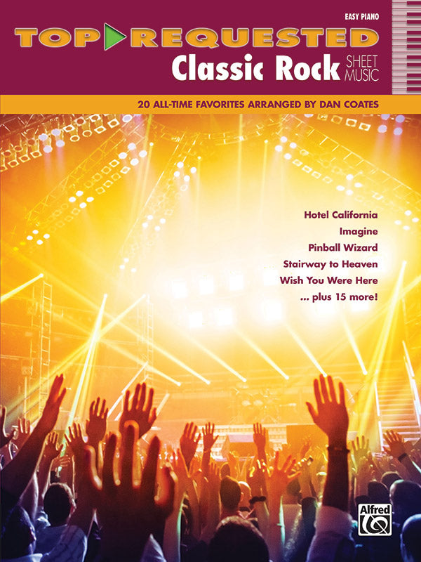 Top-Requested Classic Rock Sheet Music Cover Image