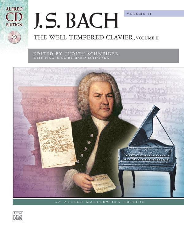 J. S. Bach: The Well-Tempered Clavier, Volume II Cover Image