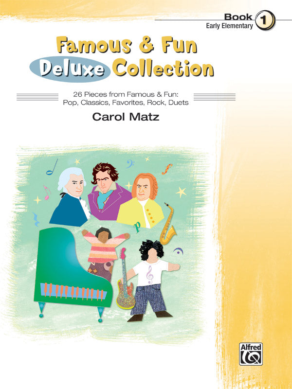 Famous & Fun Deluxe Collection, Book 1 Cover Image
