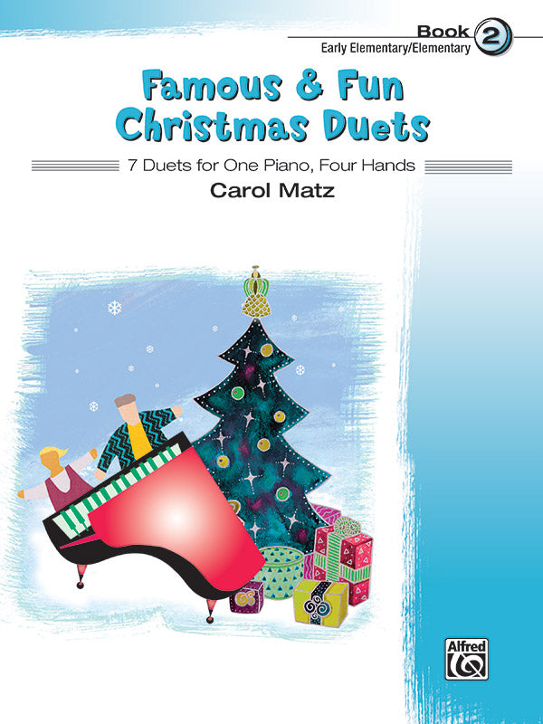 Famous & Fun Christmas Duets, Book 2 Cover Image