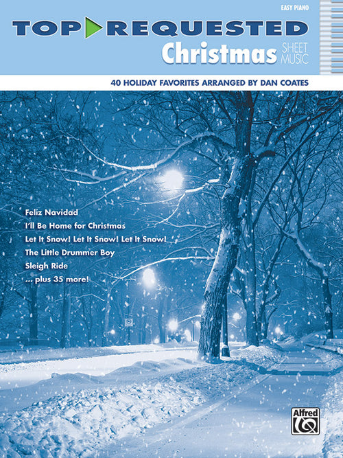 Top-Requested Christmas Sheet Music Cover Image