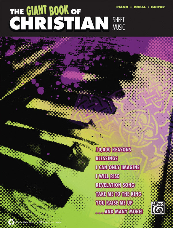 The Giant Book of Christian Sheet Music Cover Image