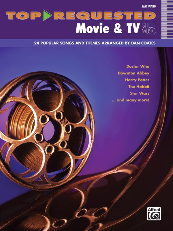 Top-Requested Movie & TV Sheet Music Cover Image