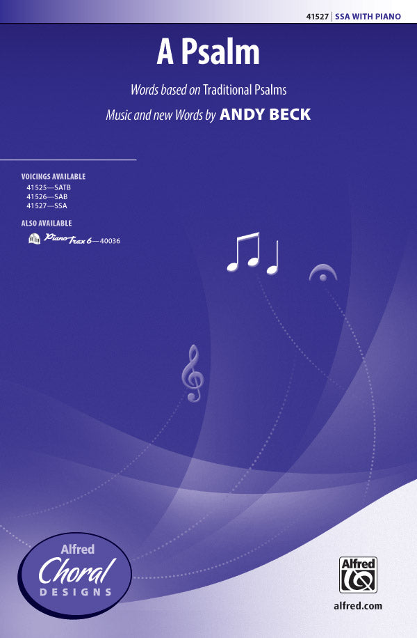A Psalm Sheet Music Preview