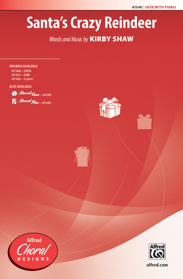 Santa's Crazy Reindeer Sheet Music Preview