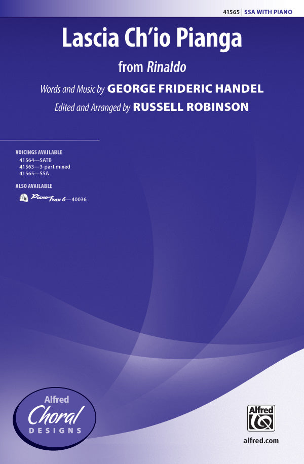 Lascia Ch'io Pianga Cover Image