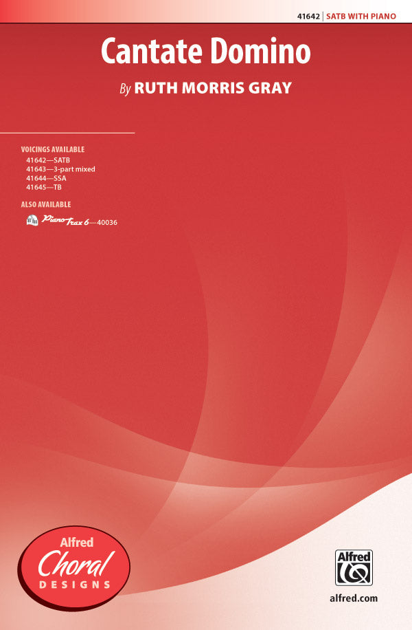 Cantate Domino Sheet Music Preview