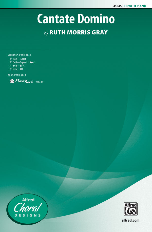 Cantate Domino Sheet Music Preview