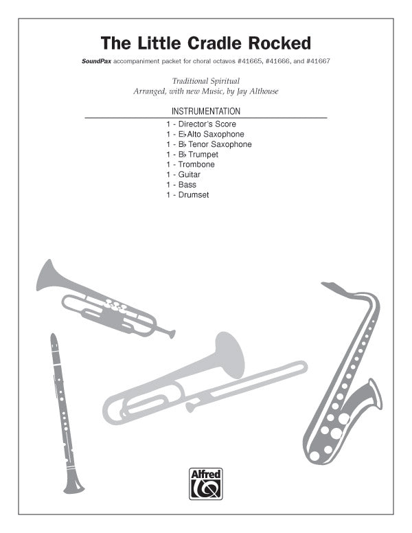 The Little Cradle Rocked: Trumpet Sheet Music Preview