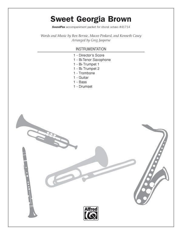 Sweet Georgia Brown: Trombone Sheet Music Preview