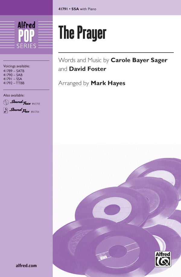 Prayer, The Sheet Music Preview