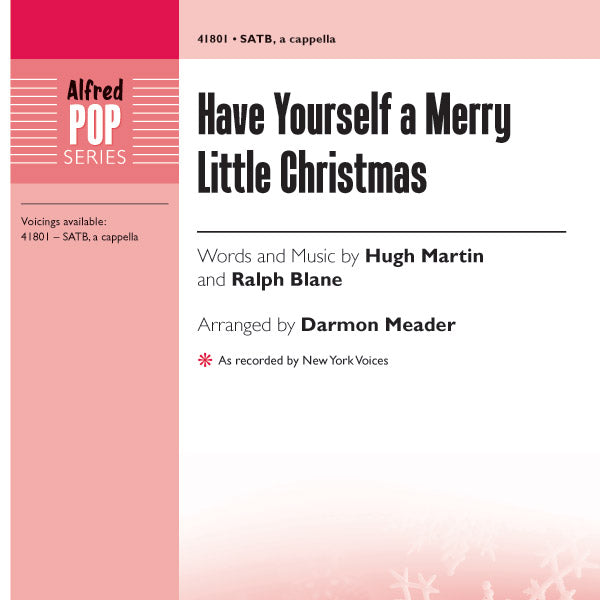 Have Yourself a Merry Little Christmas Sheet Music Preview