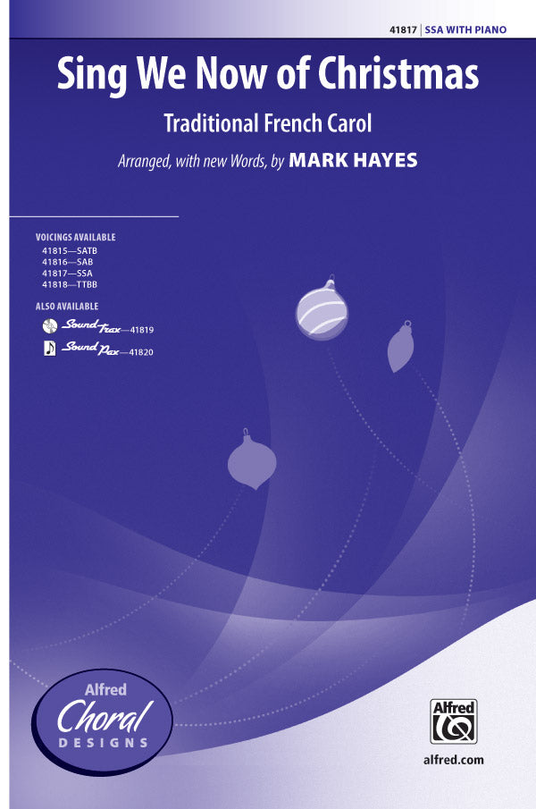 Sing We Now of Christmas Cover Image