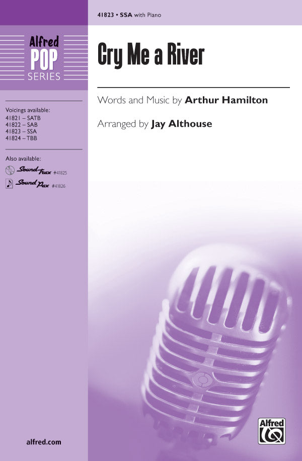 Cry Me a River Sheet Music Preview