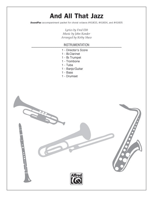 And All That Jazz: Clarinet in Bb Sheet Music Preview
