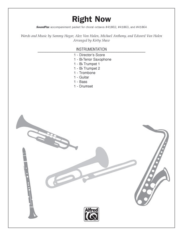 Right Now: Drumset Sheet Music Preview