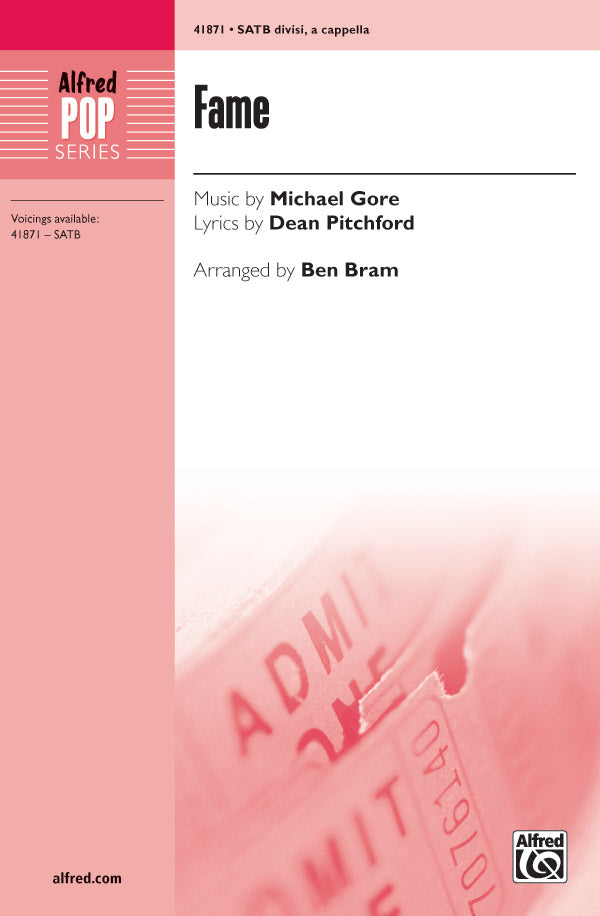 Fame Sheet Music Preview