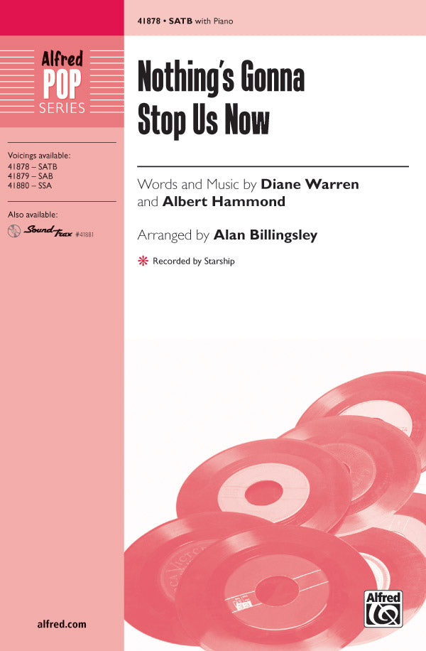 Nothing's Gonna Stop Us Now Sheet Music Preview