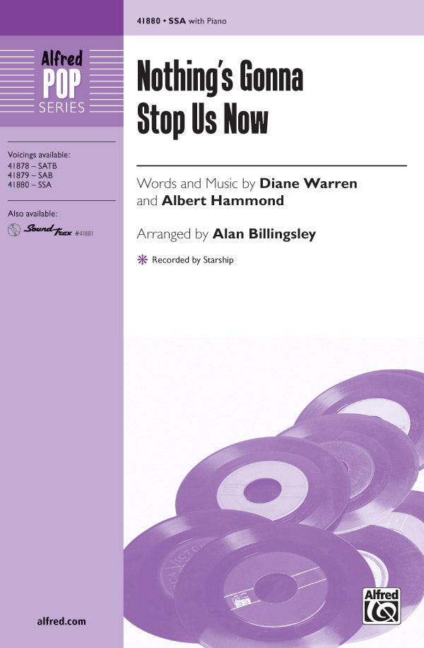 Nothing's Gonna Stop Us Now Sheet Music Preview
