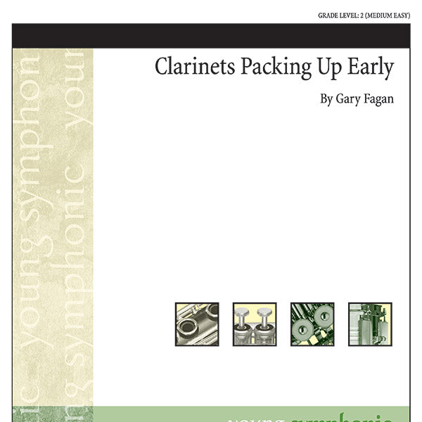 Clarinets Packing Up Early Sheet Music Preview